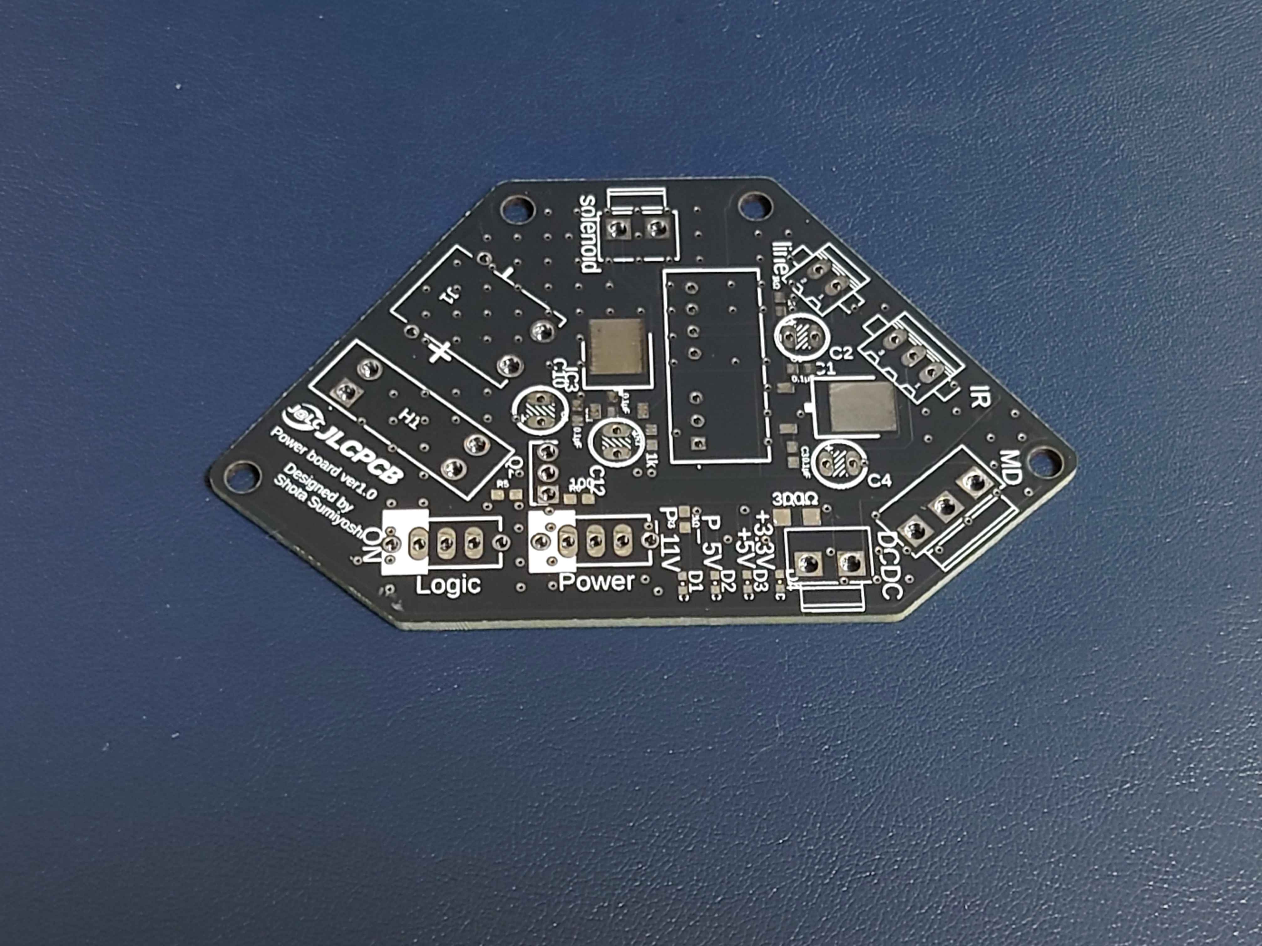 モータードライバ基板の写真